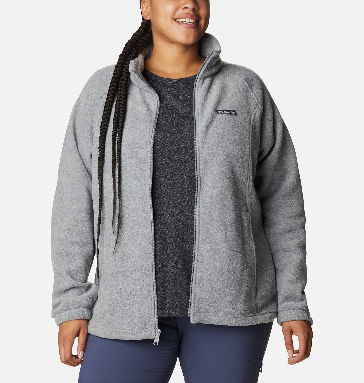 Women's Benton Springs™ Full Zip Fleece Jacket - Plus Size 7