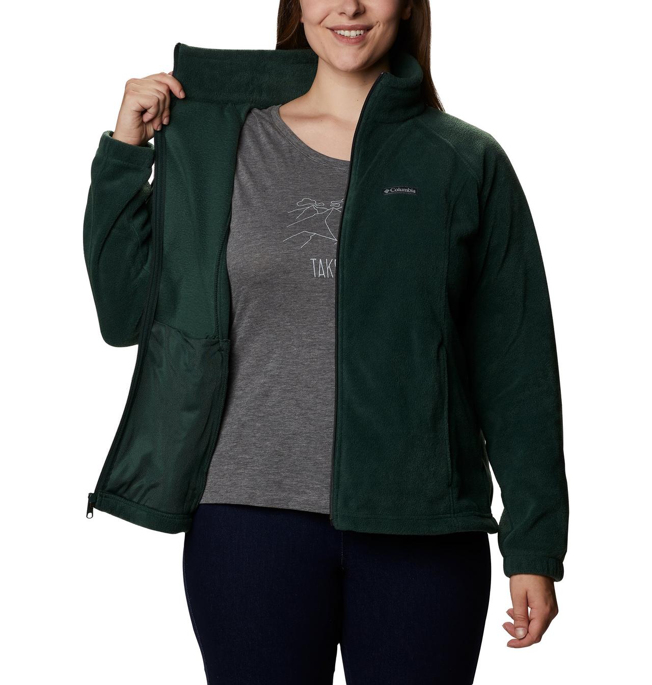 Women's Benton Springs™ Full Zip Fleece Jacket - Plus Size 5