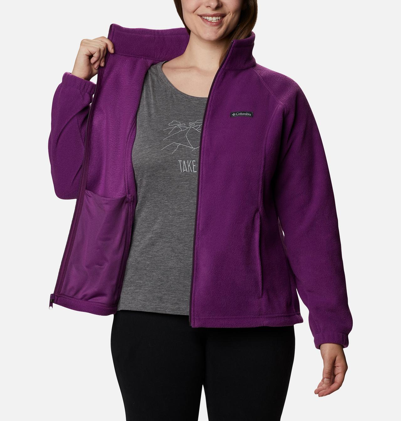 Women's Benton Springs™ Full Zip Fleece Jacket - Plus Size 5
