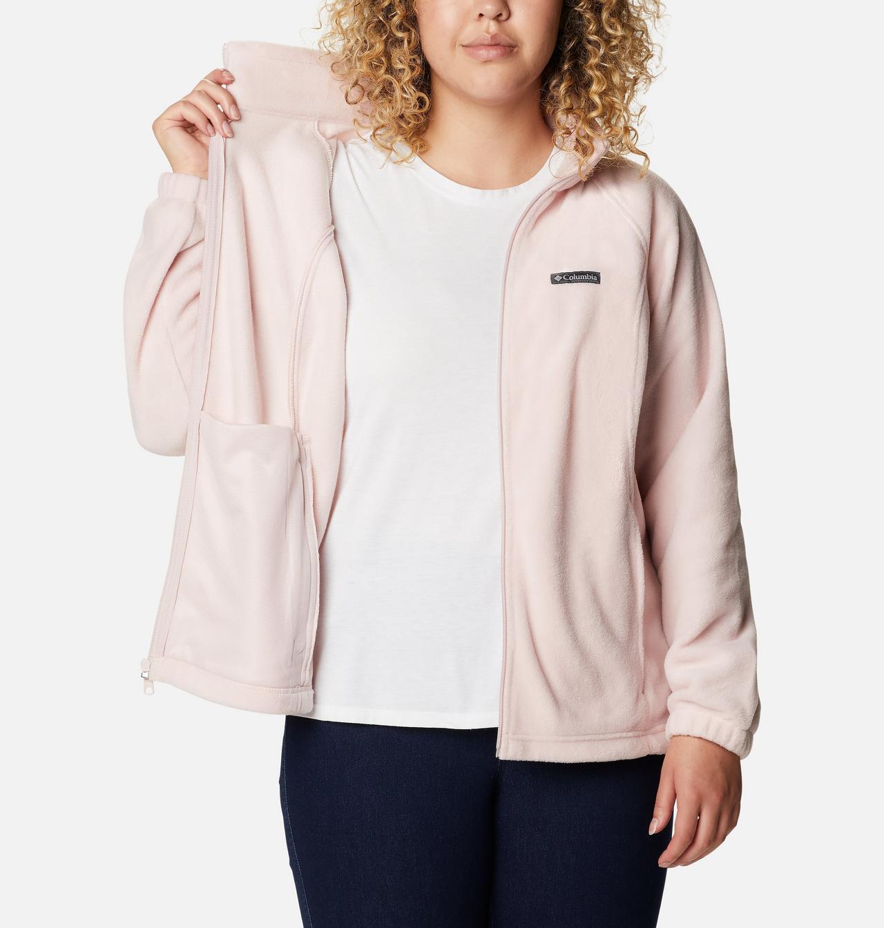 Women's Benton Springs™ Full Zip Fleece Jacket - Plus Size 5