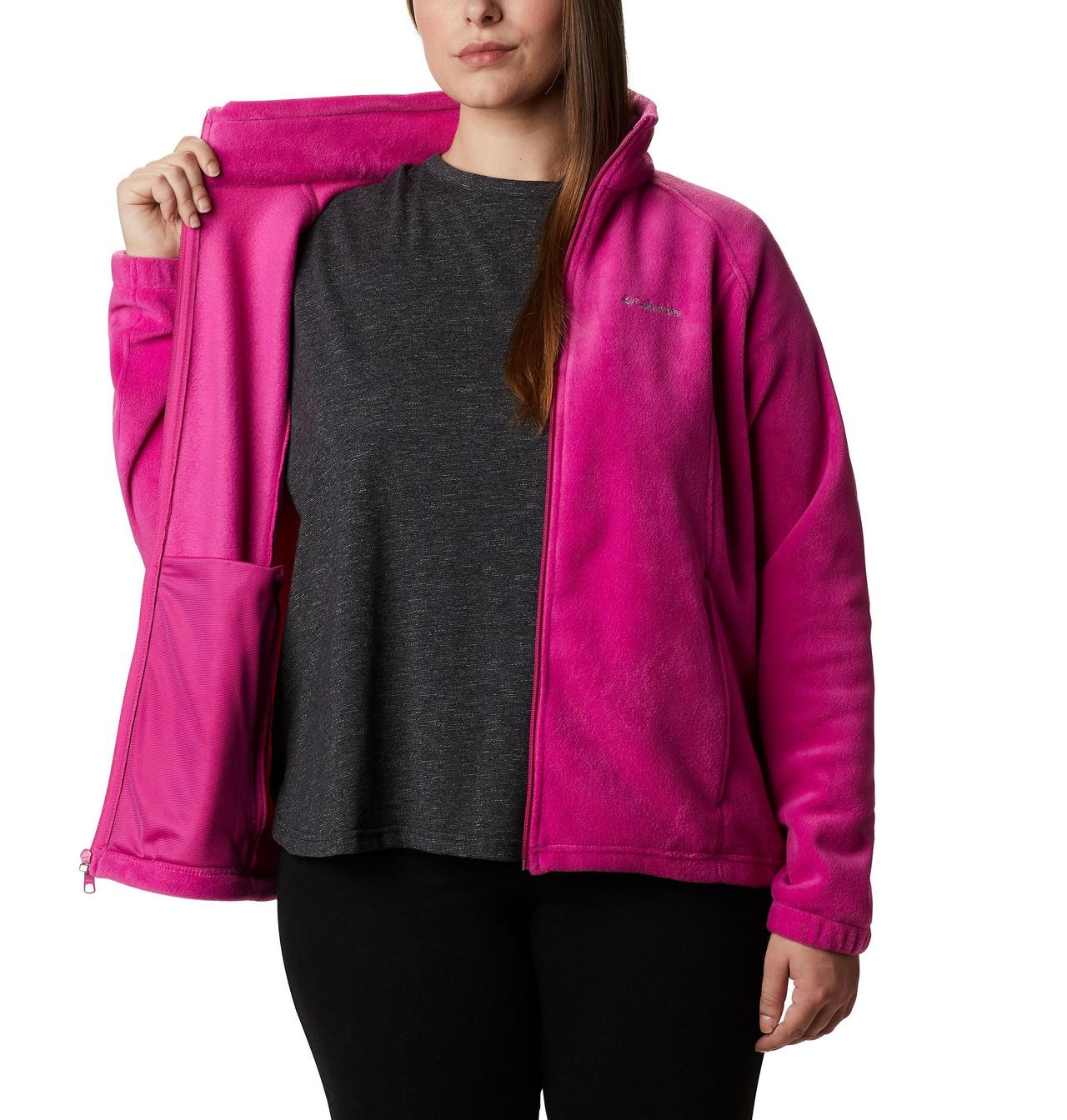 Women's Benton Springs™ Full Zip Fleece Jacket - Plus Size | 697 | 3X 5