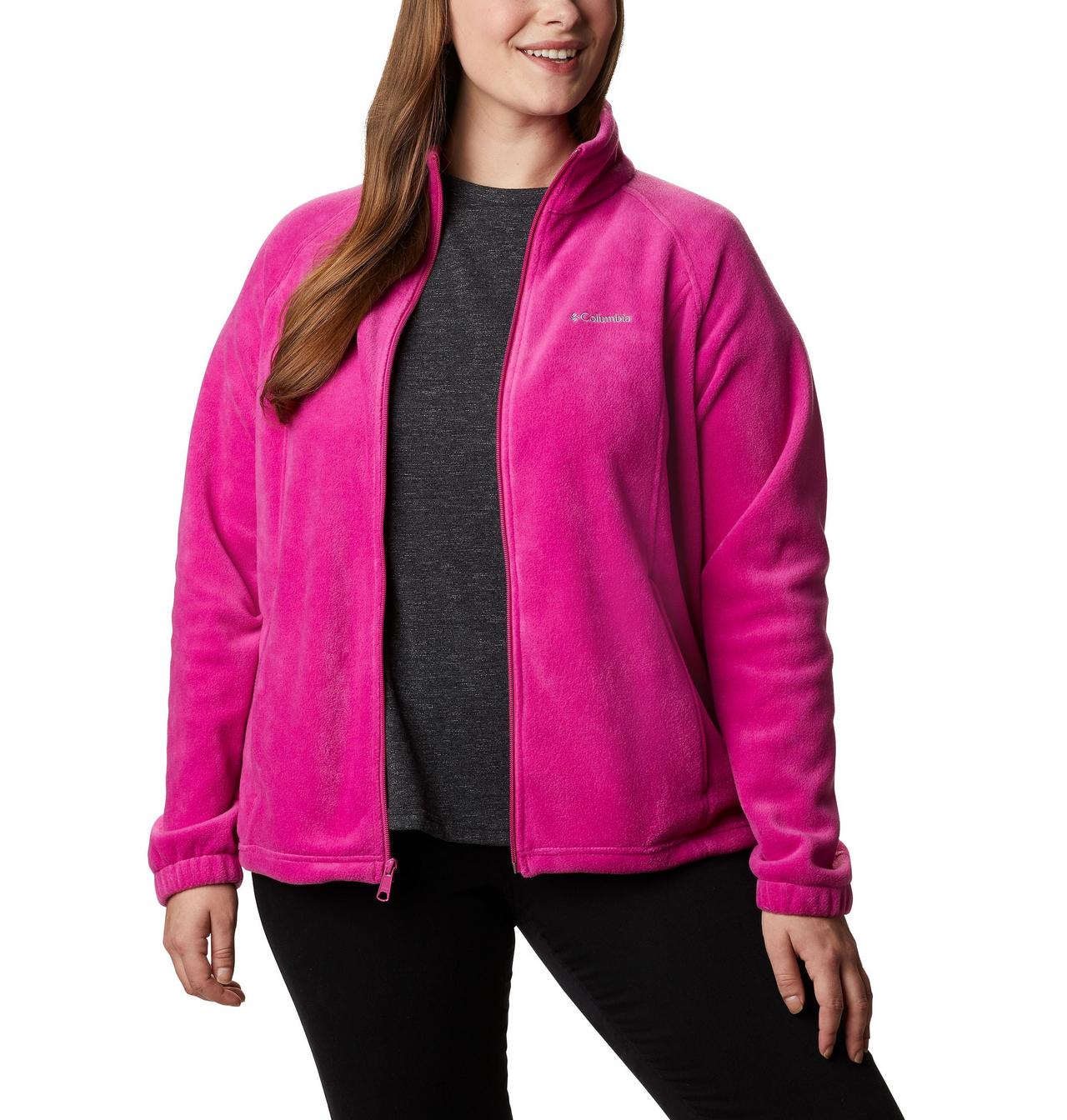 Women's Benton Springs™ Full Zip Fleece Jacket - Plus Size | 697 | 3X 1