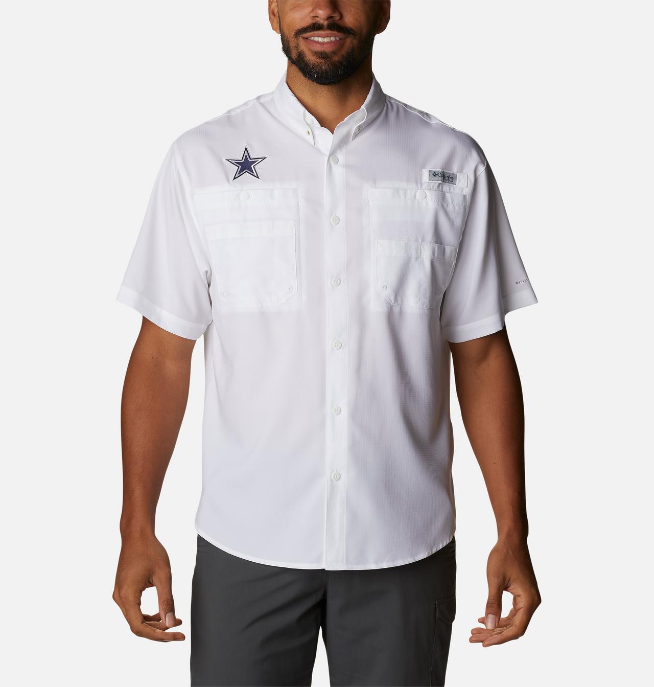 Men's PFG Tamiami™ Short Sleeve Shirt - Tall - Dallas Cowboys 1
