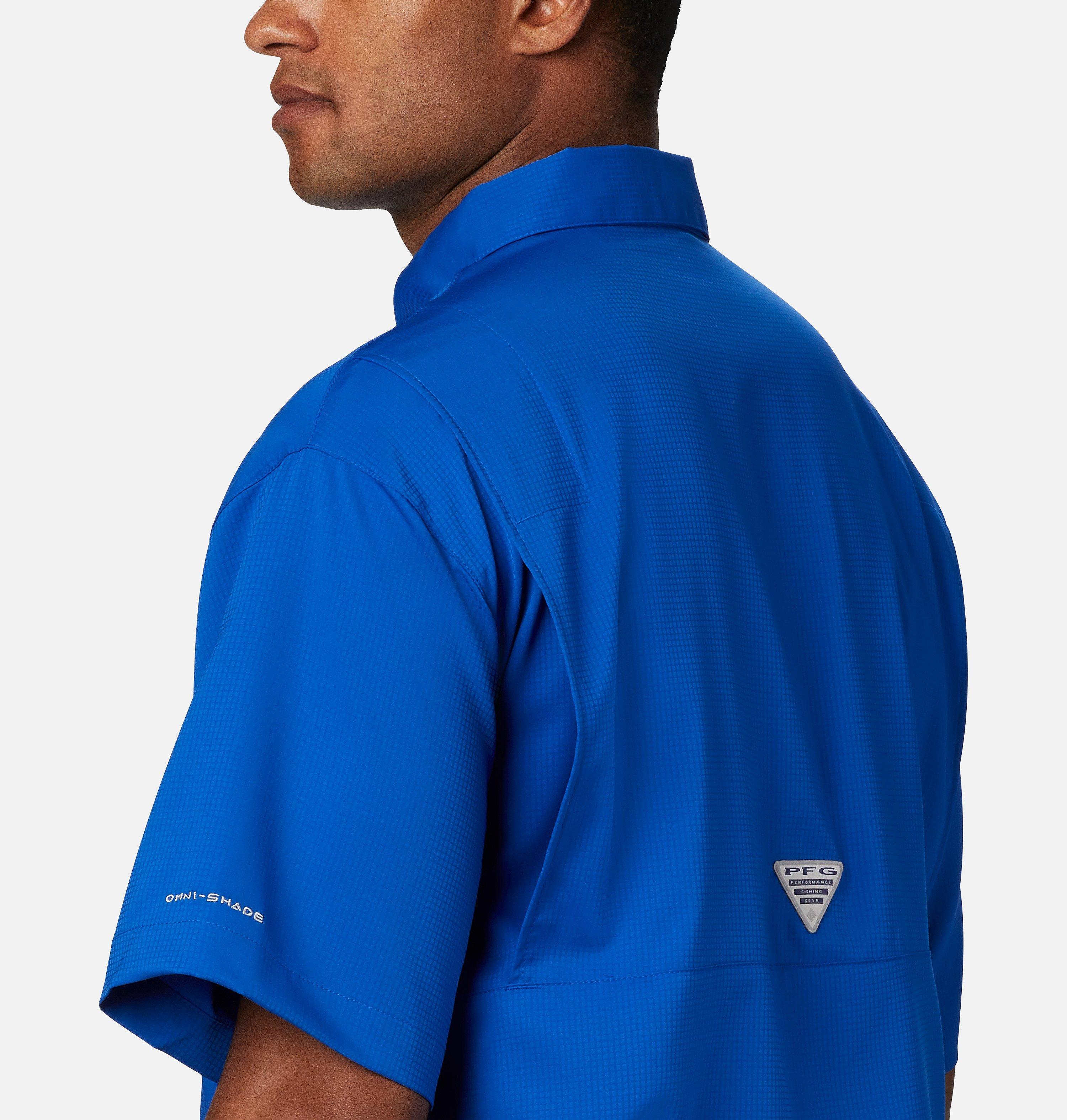 Men's Collegiate PFG Tamiami Short Sleeve Shirt - Tall - Florida 4