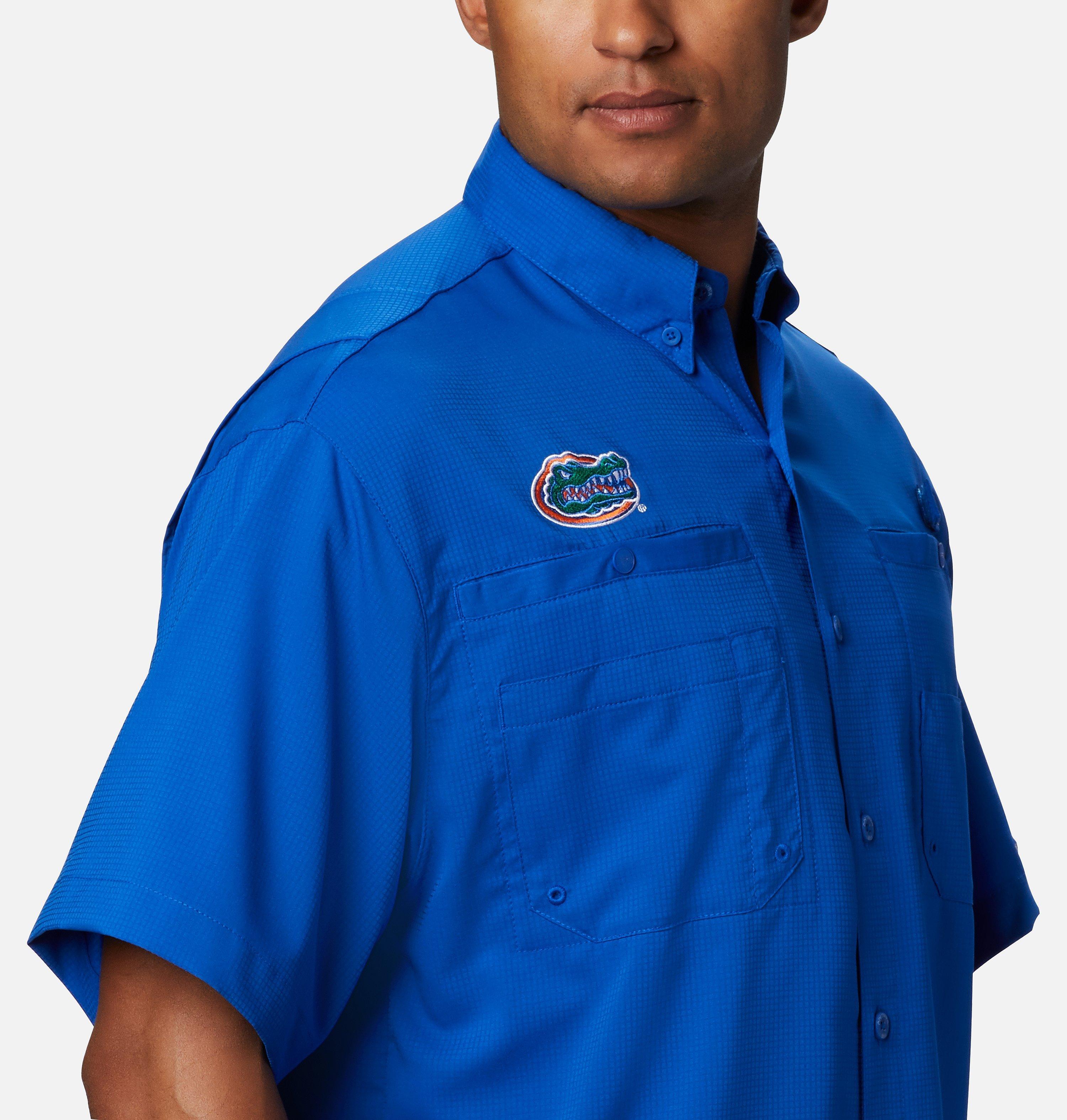 Men's Collegiate PFG Tamiami Short Sleeve Shirt - Tall - Florida 5