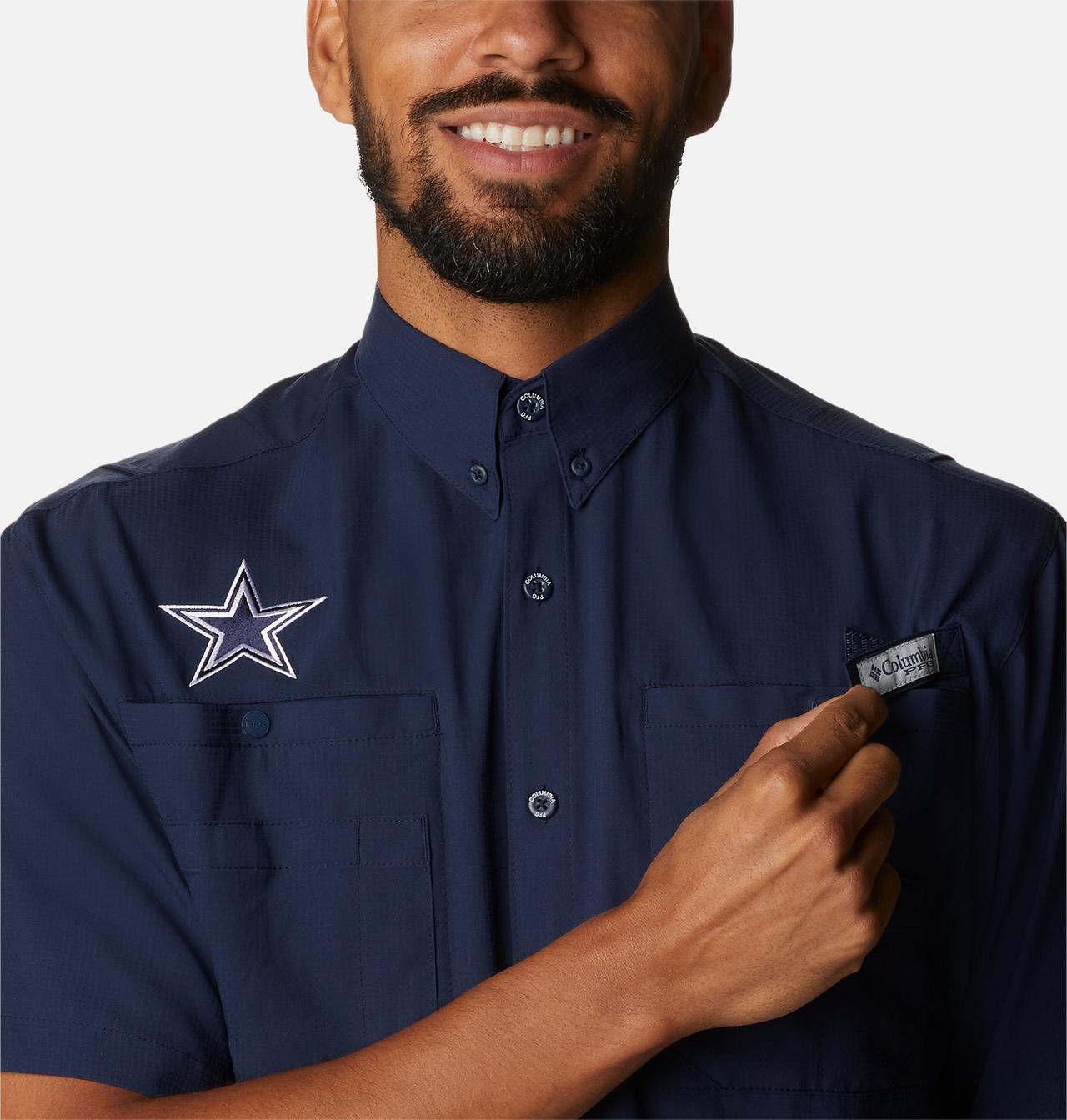 Men's PFG Tamiami™ Short Sleeve Shirt - Tall - Dallas Cowboys 4