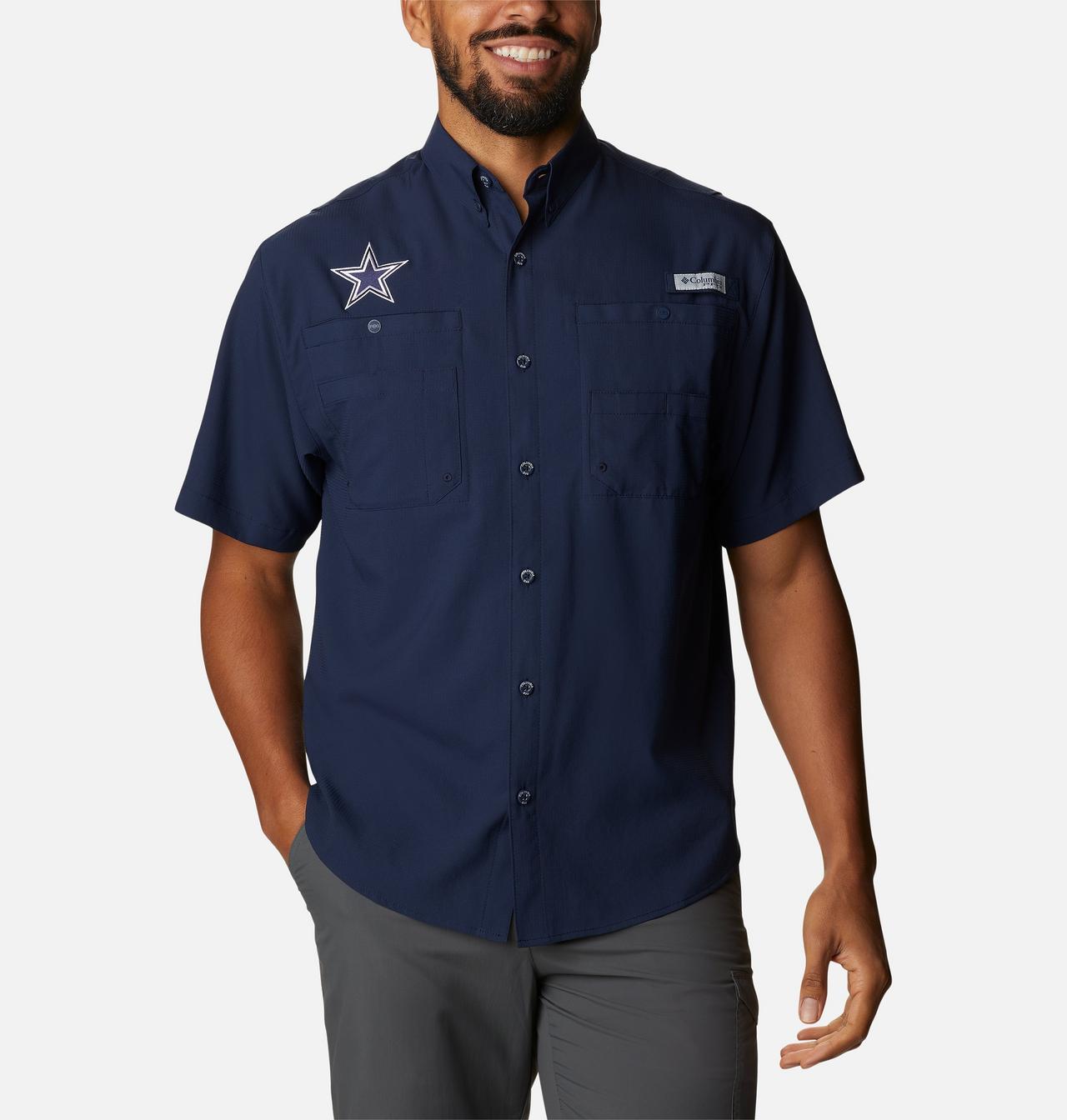 Men's PFG Tamiami™ Short Sleeve Shirt - Tall - Dallas Cowboys 1