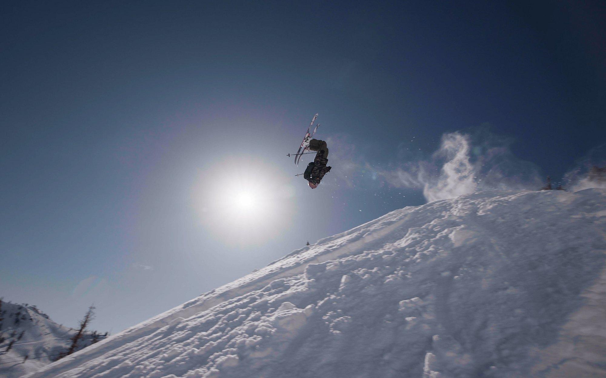 MHW athlete Lily Bradley finds the bright spot and spots a landing.