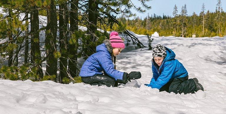 This may sound counterintuitive, but wintertime is actually one of the best seasons to play outside with kids.