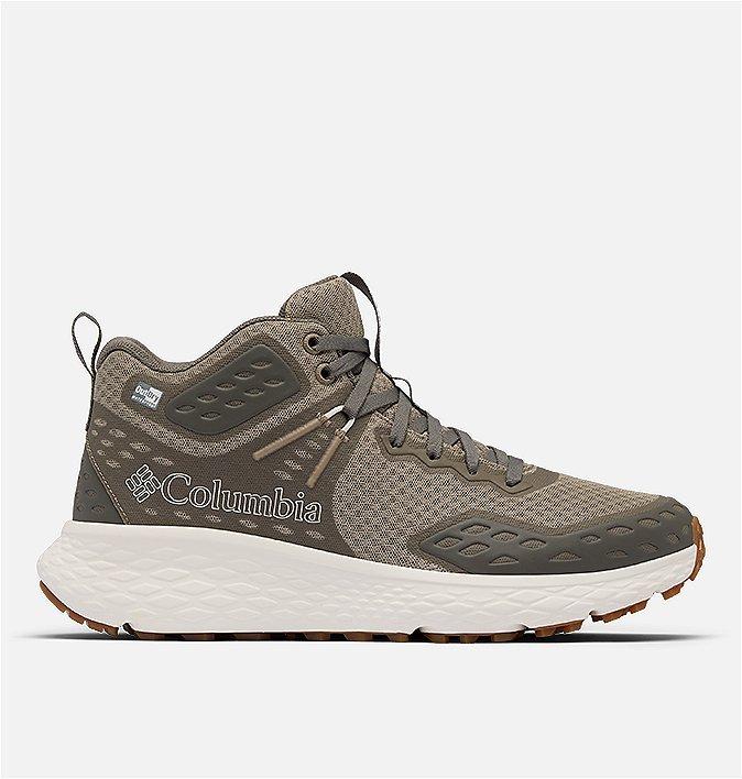 Brown men's hiking shoe from Columbia Sportswear.