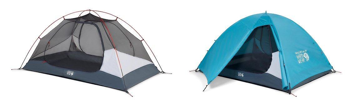 Meridian 2 (left) and Meridian 3 (right) Tents