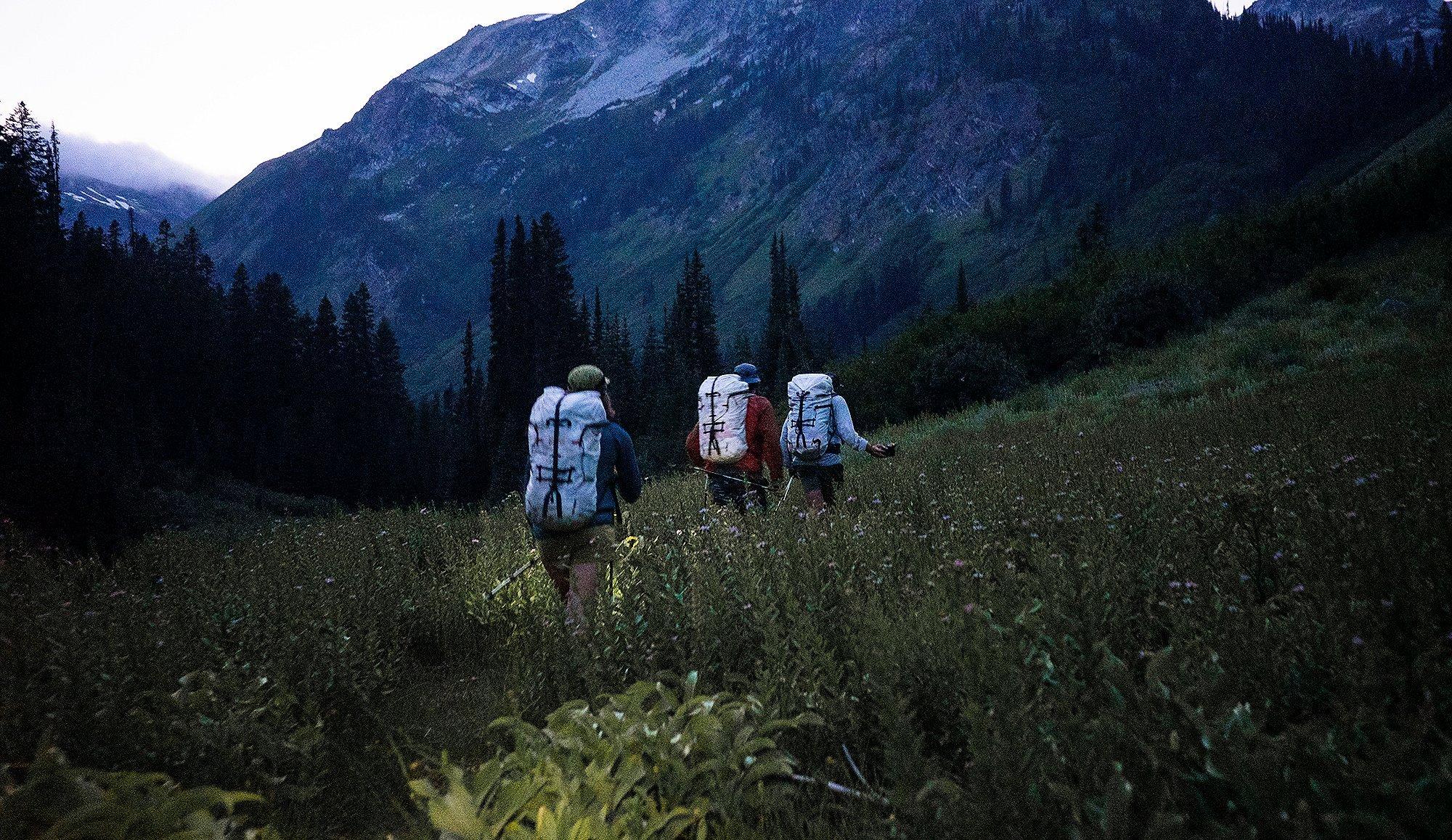 Another backpacking photo of the crew.