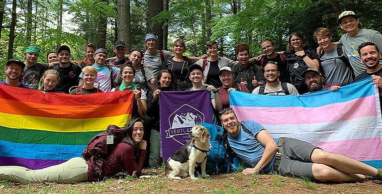 From backpacking trips to skiing adventures, The Venture Out Project is bringing LGBTQ+ people together outside.