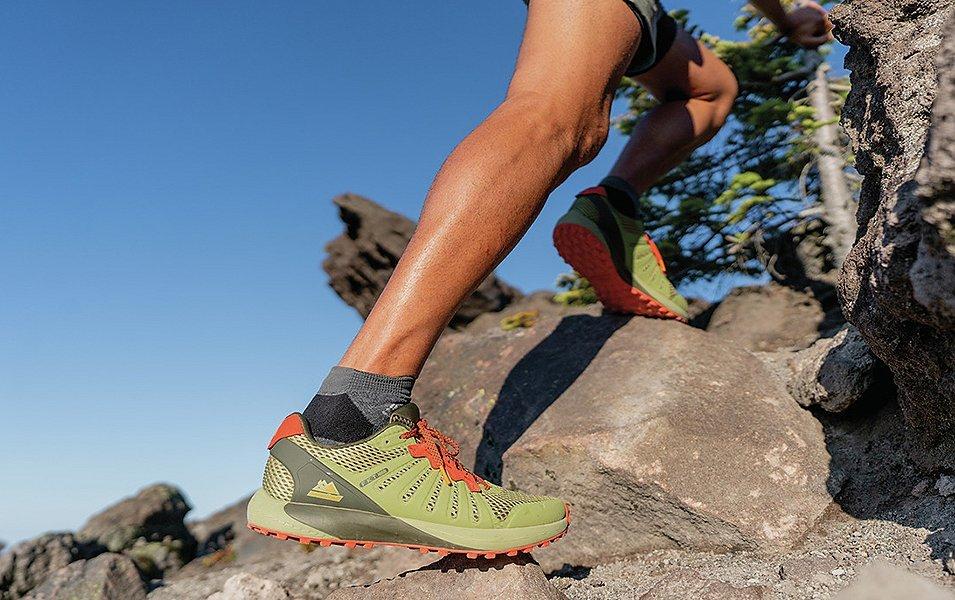 Close up of F.K.T.™ Trail Running Shoe.
