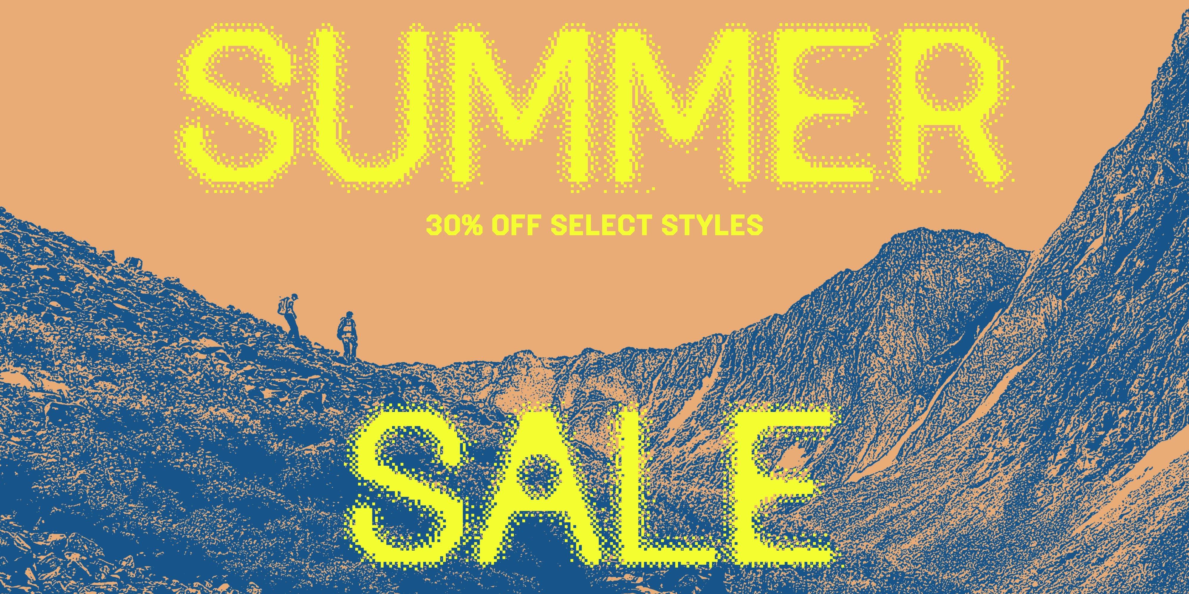 SUMMER SALE 30% OFF SELECT STYLES