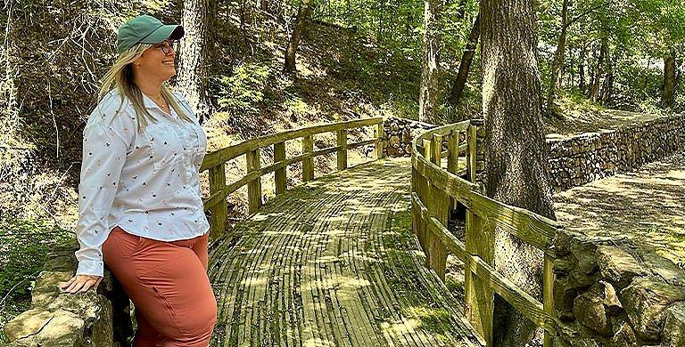 We sent a popular gear tester some of our best hiking gear and activewear. Check out her top five picks for plus-size hiking gear.