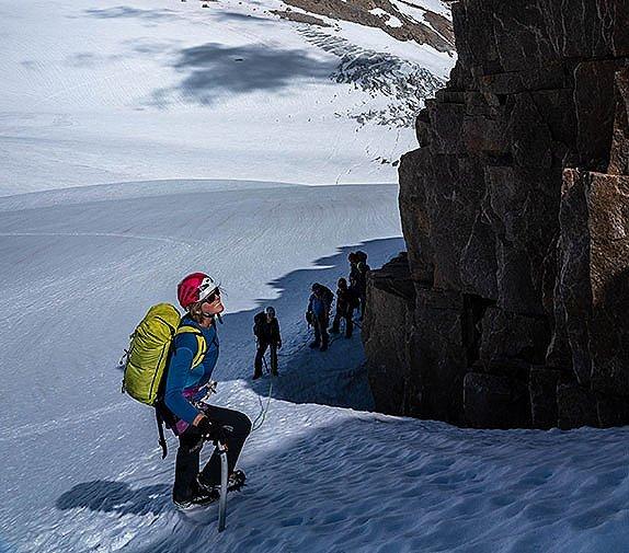 AAC member pausing taking in the view