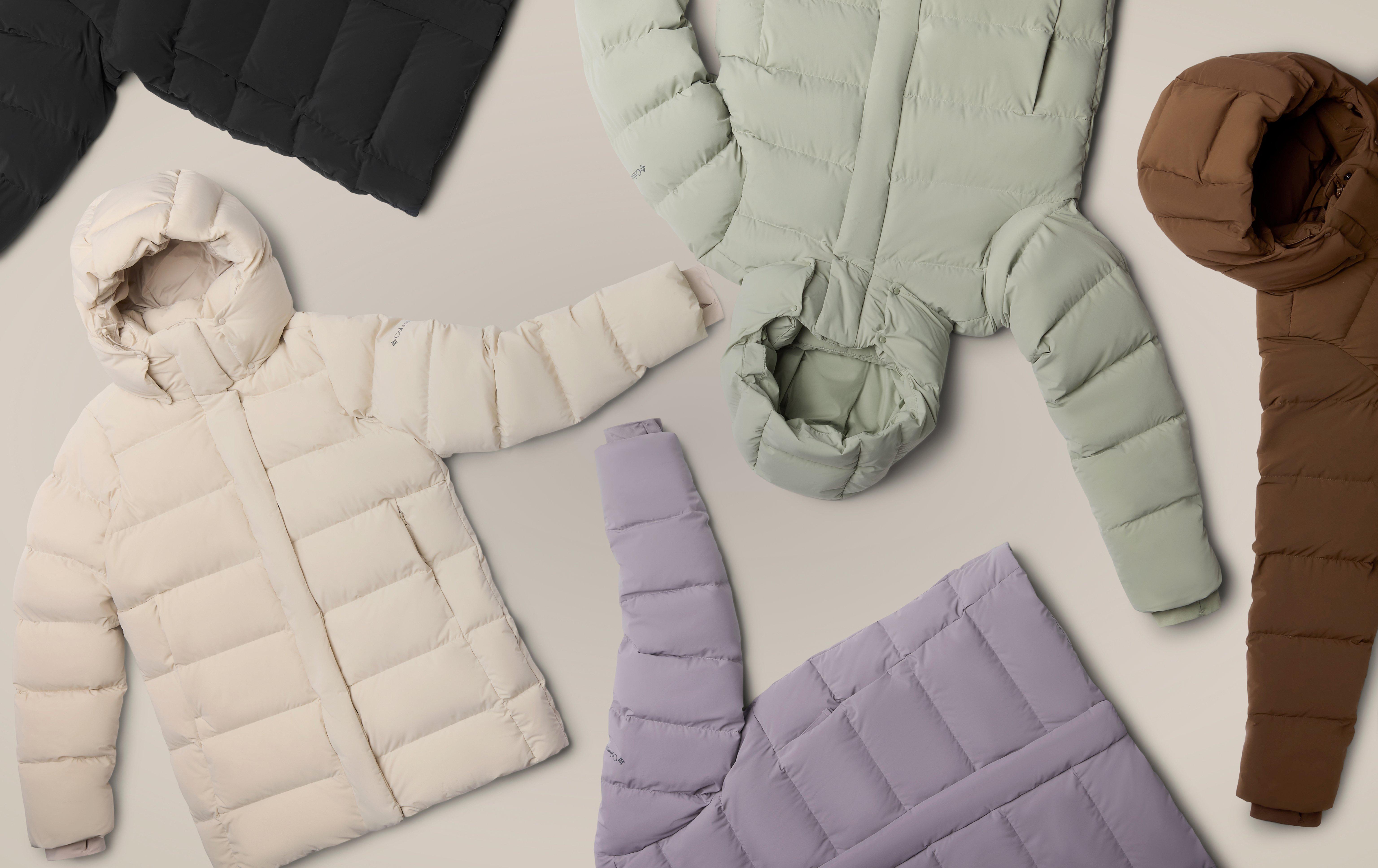 Laydown of the different jackets.