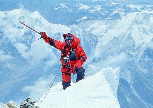 Ed takes us to the top of the world, Mt. Everest 1996.