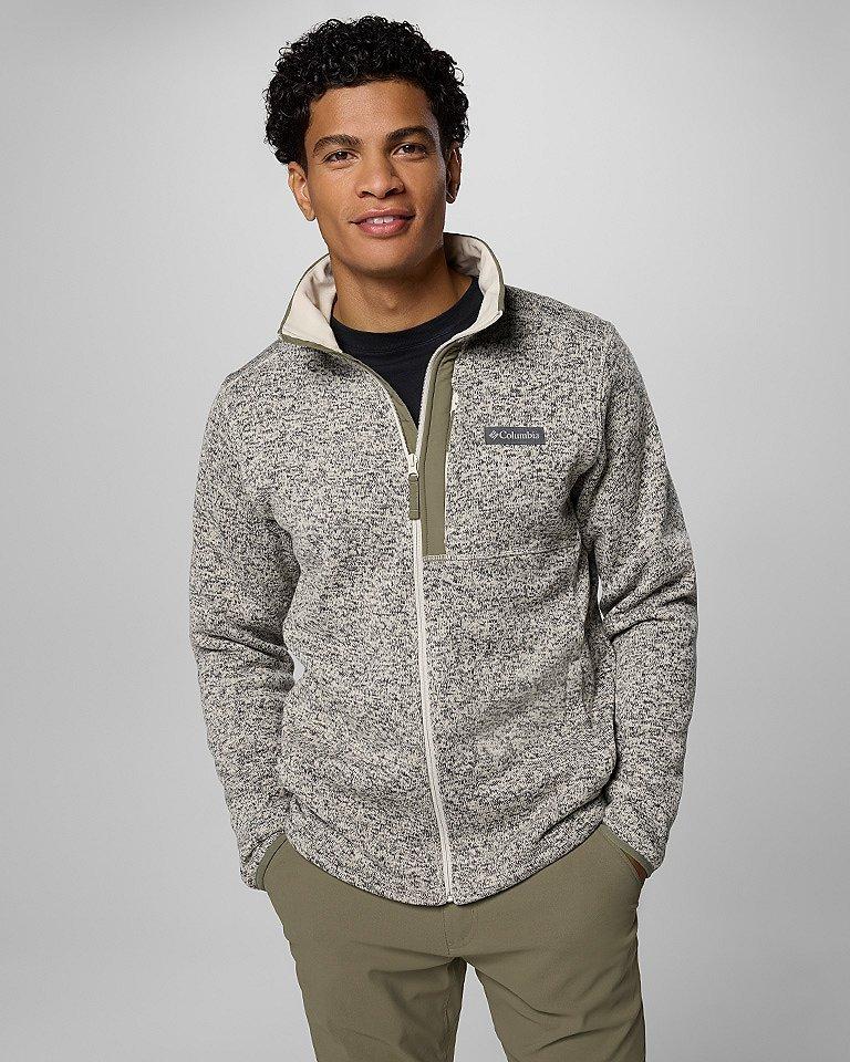 A man in a presentable outfit.