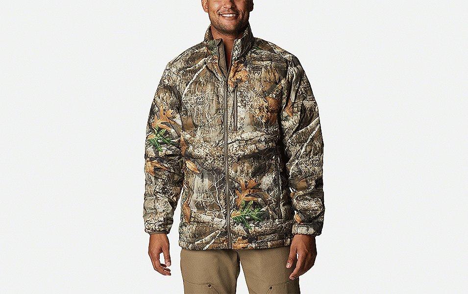 A product shot of Columbia Sportswear’s PHG Trophy Rack Omni-Heat™ Helix Fleece Pullover.