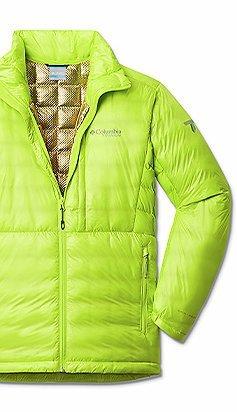 A jacket with Double Wall technology. 