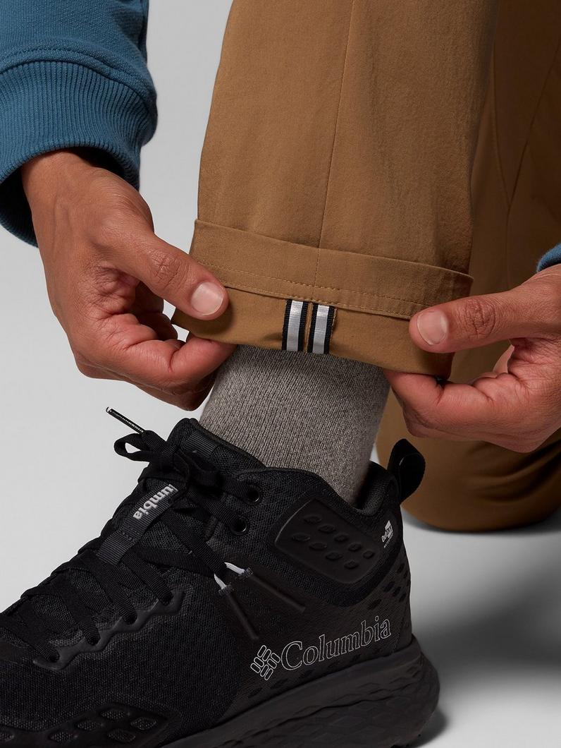 Reflective cuff being turned up