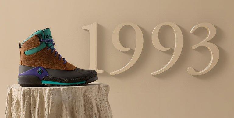 Celebrating the original Bugaboot - a hybrid boot blending the weather-defying power of a duckboot with the performance of an athletic shoe.