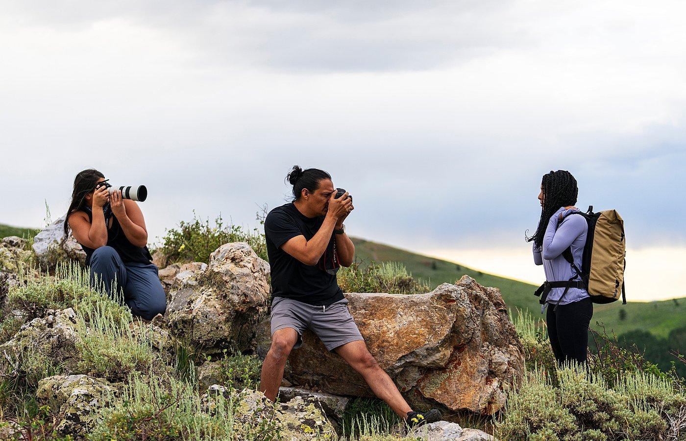 Open Aperture photo clinic.