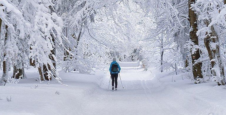 Cross country skiing coach Emma Garrard breaks down the best exercises and workouts to help get you in shape for cross country skiing.