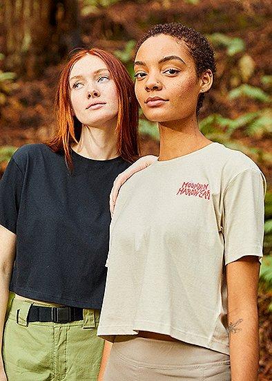 Women's MHW Logo Crop Short Sleeve