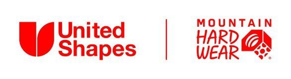 United Shapes x Mountain Hardwear logo lock up.