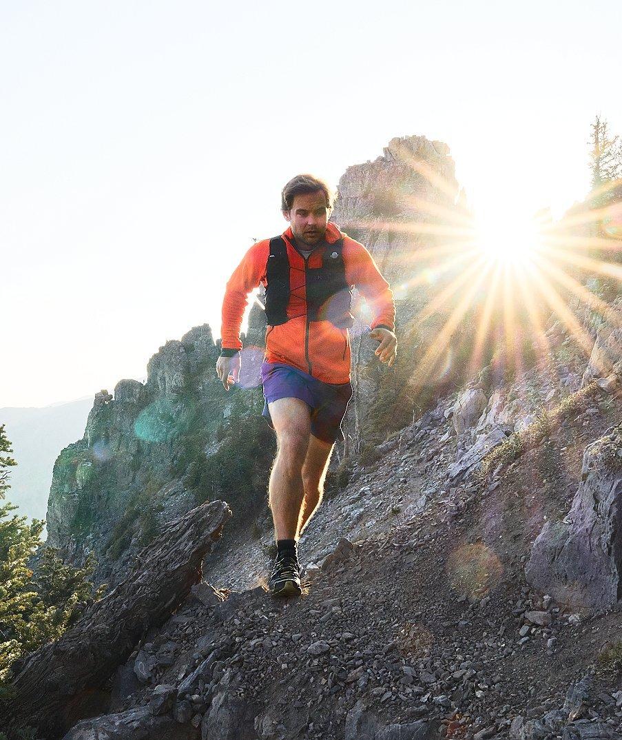 Ted Hesser trail running.