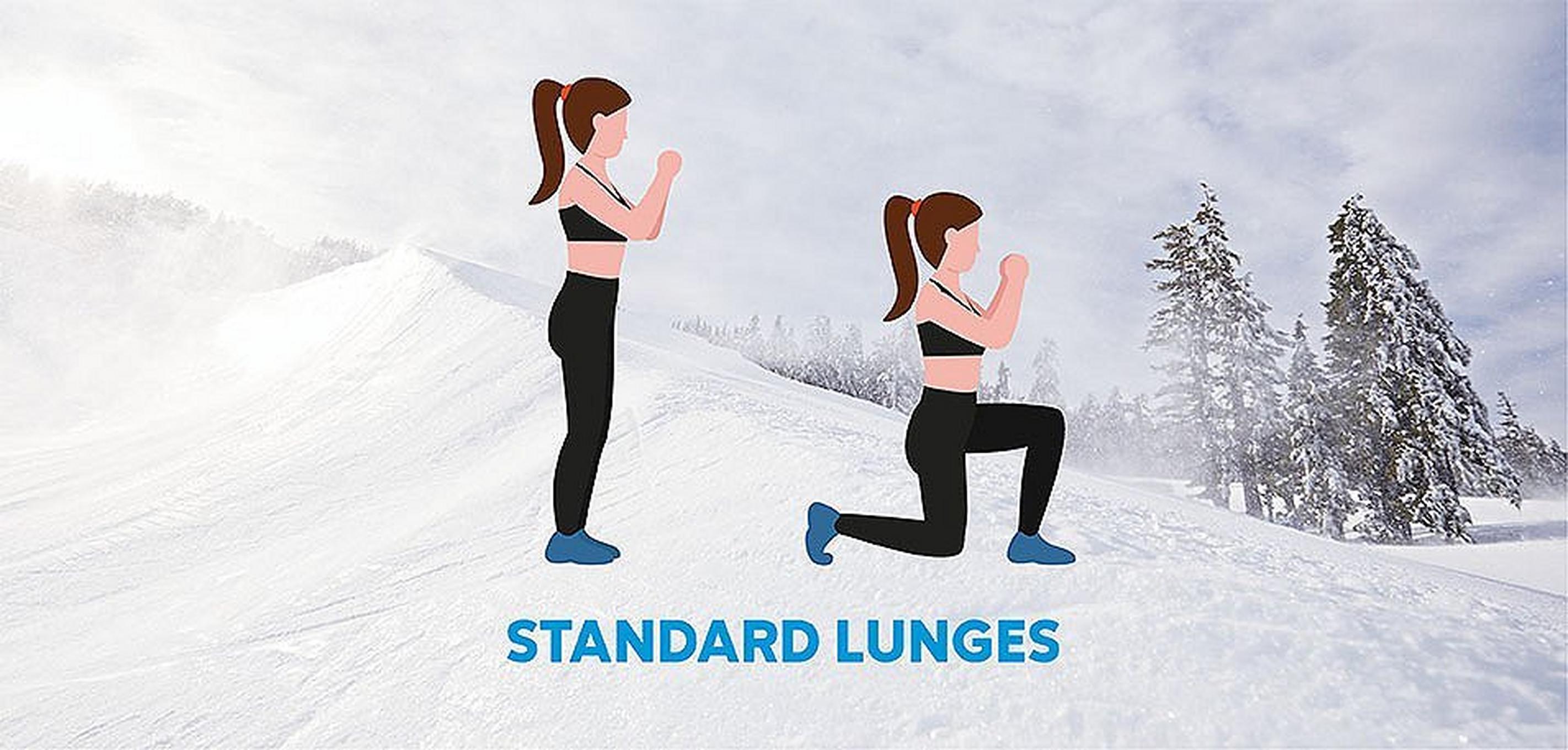 Standing Lunges