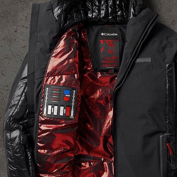 Custom Omni-Heat™ Infinity lining with Vader-inspired chest plate patch