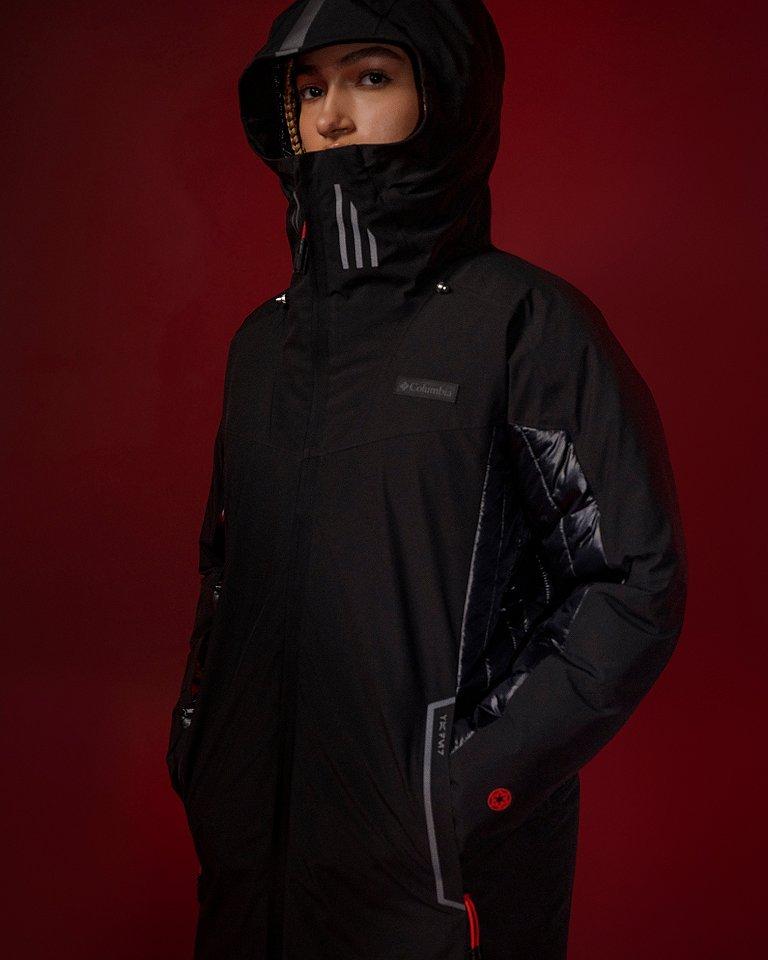 Woman in a Vader Parka