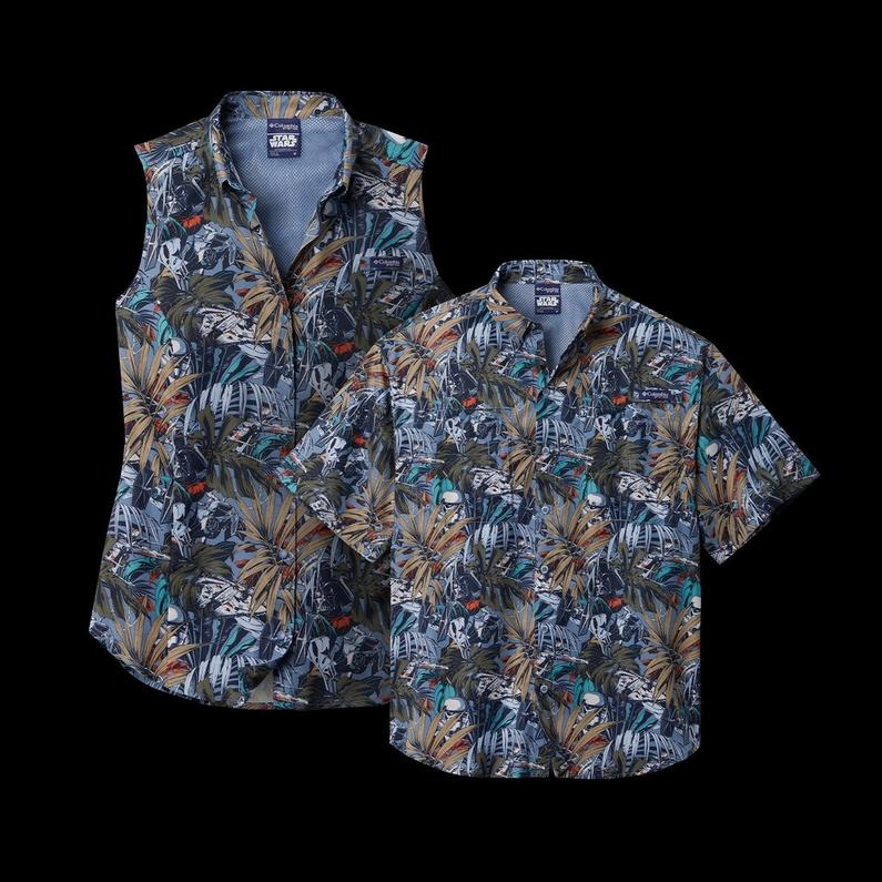 Assorted shirts from the first Outer Rim collection