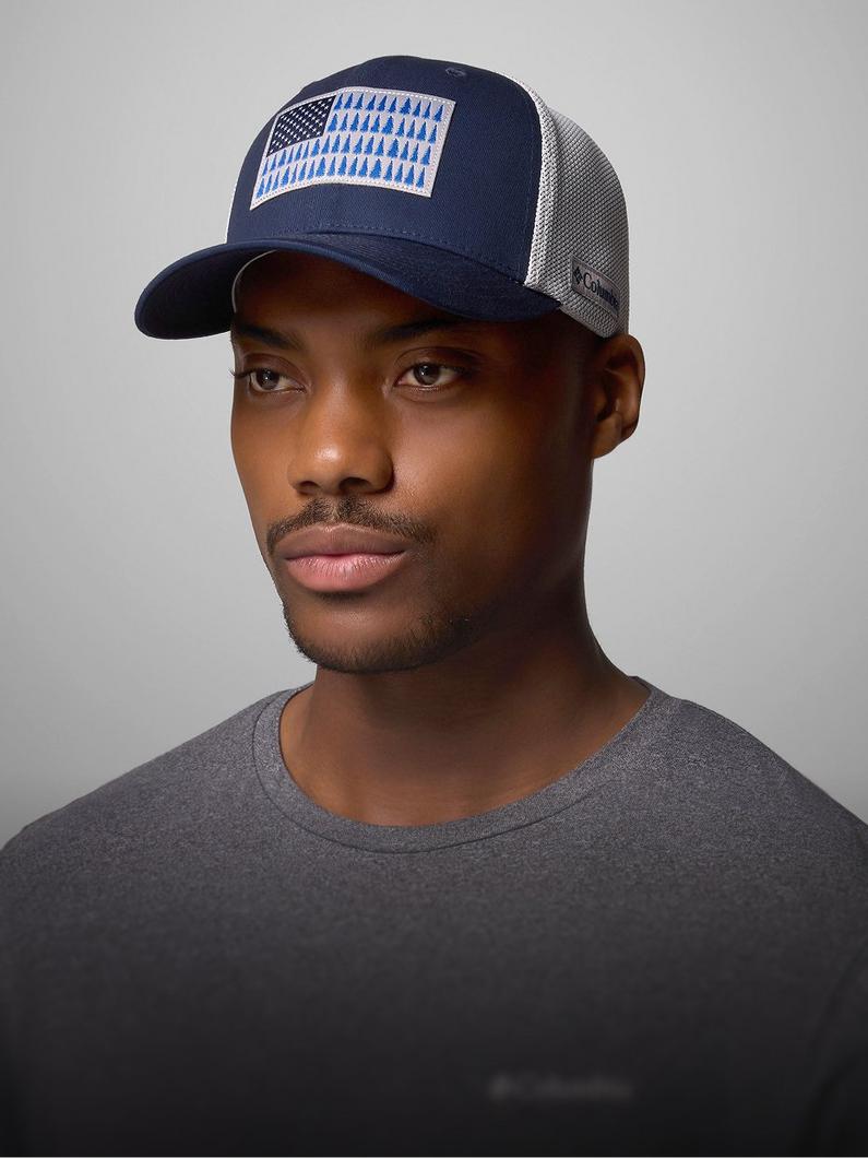 A person wearing a ball cap