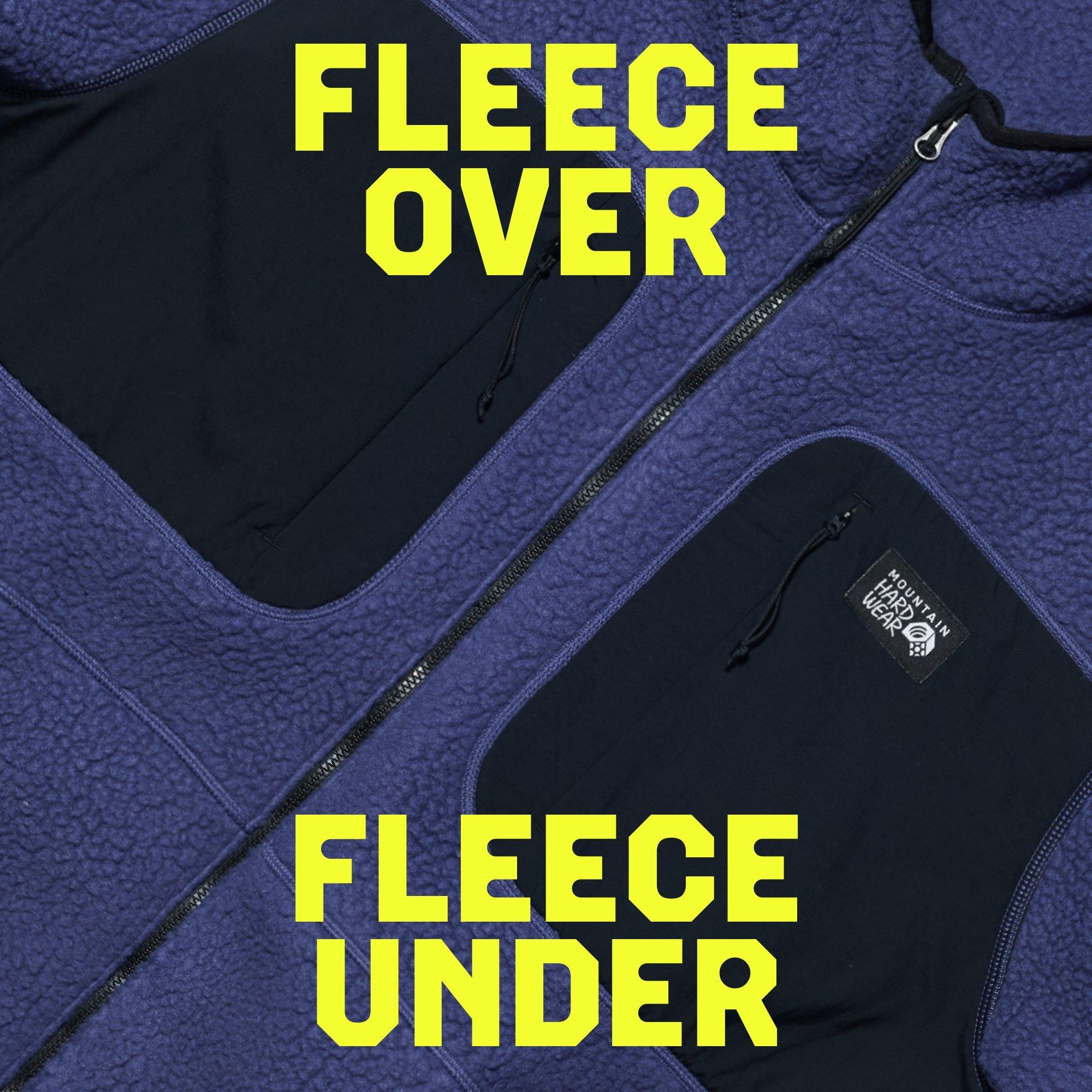 FLEECE OVER FLEECE UNDER
