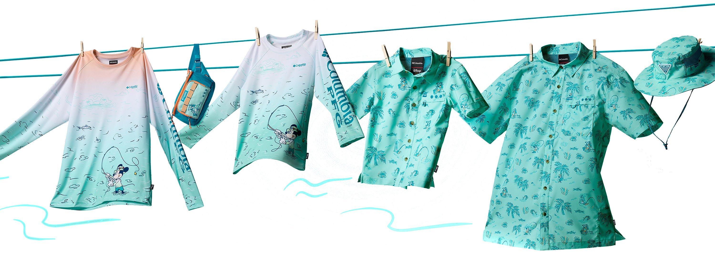 Disney PFG collection on a hangline.