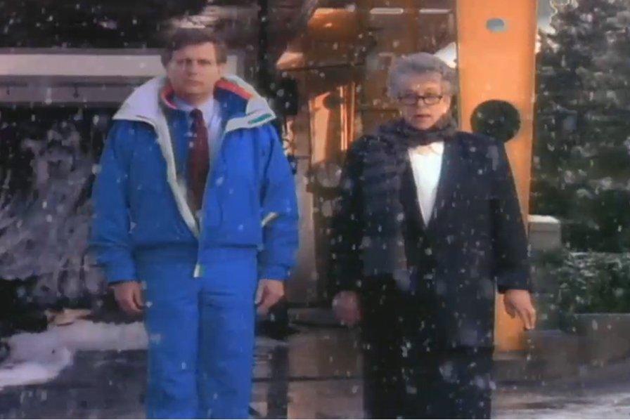 Tim and Gert Boyle at the carwash.