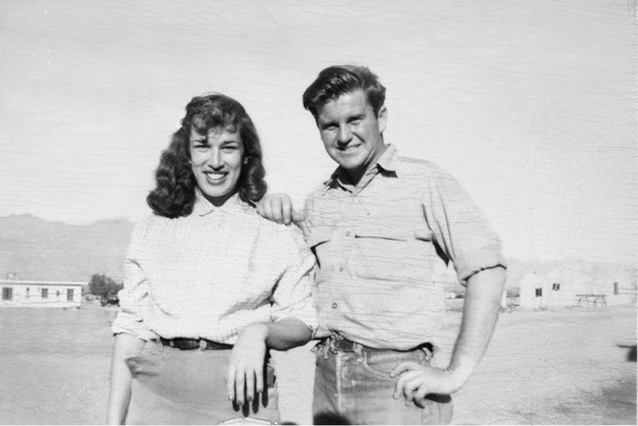 Neal and Gert Boyle in the nineteen fifties.