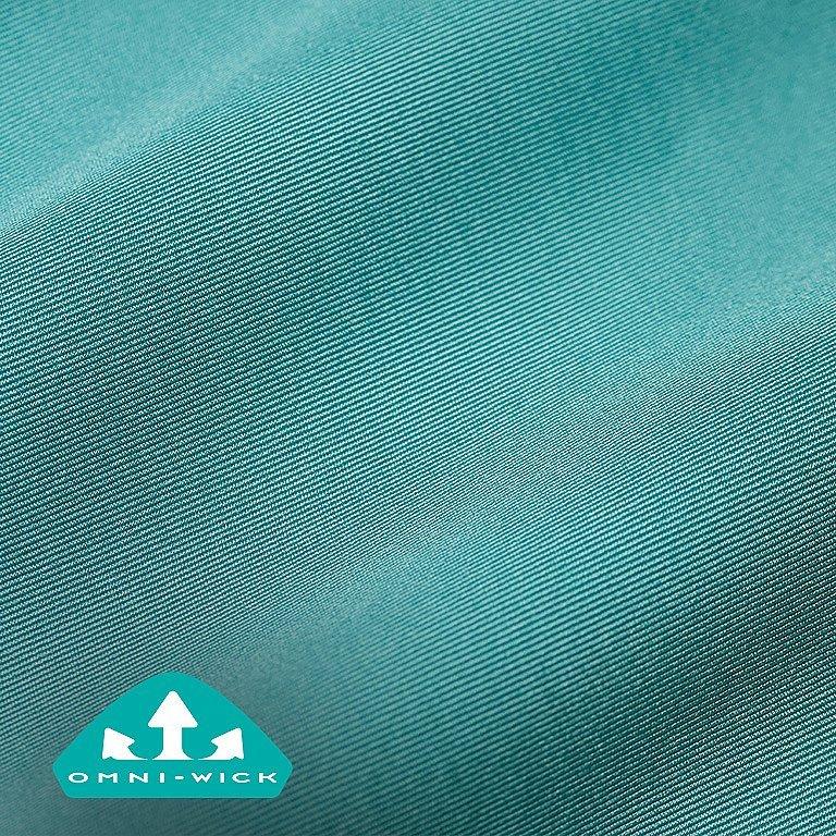 An image of the sweat-wicking fabric