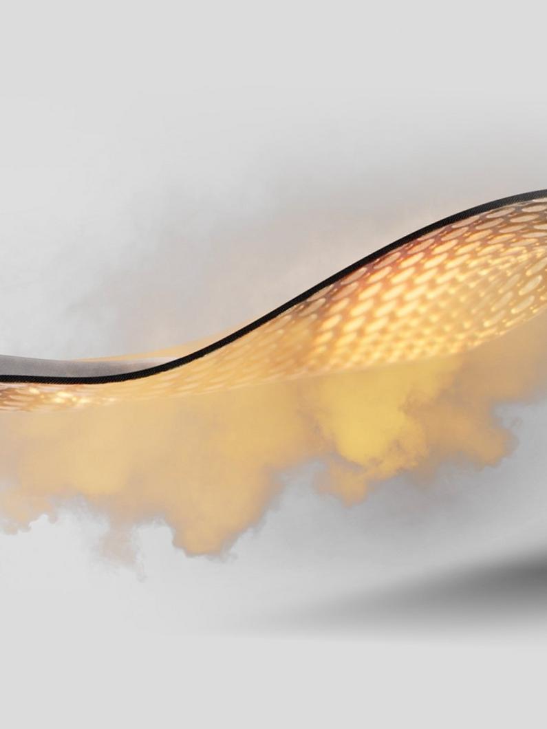 An epic image of the gold warming tech.