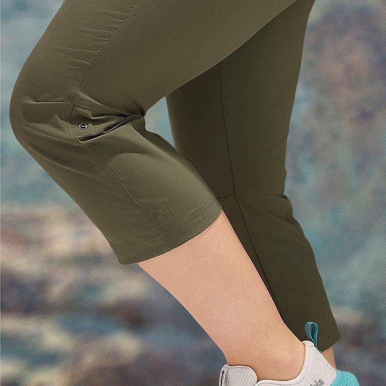 Close-up of the articulated knees 
