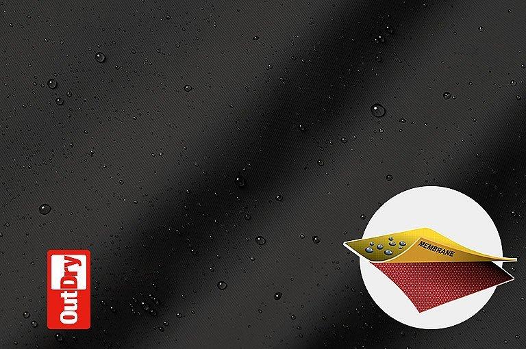 A graphic showing our OutDry Extreme technology in action