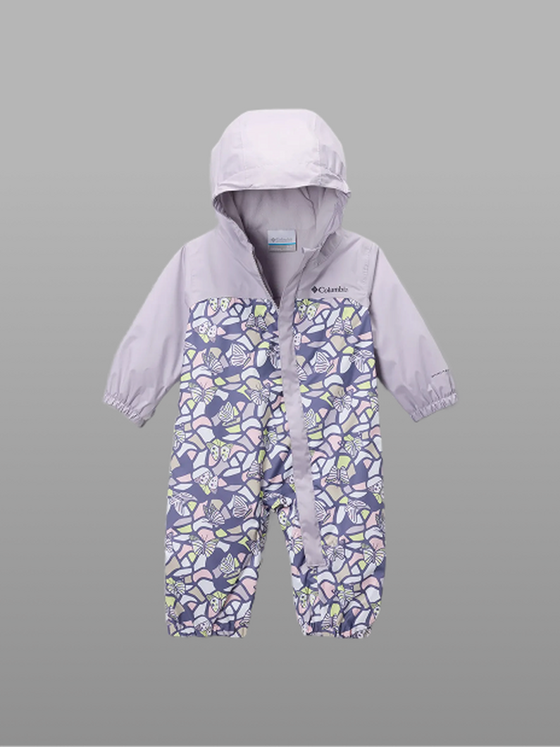 Infant's purple bunting.