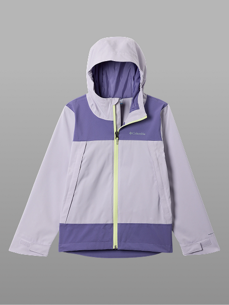 A kids' pink and white jacket