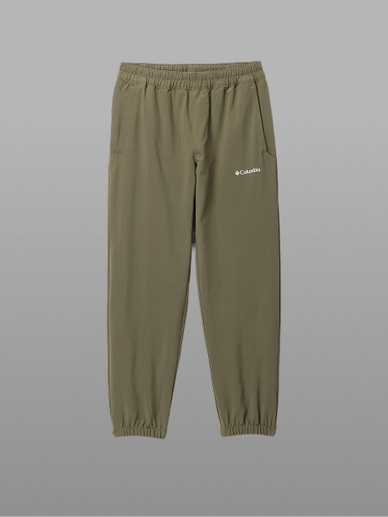 A green pair of pants.