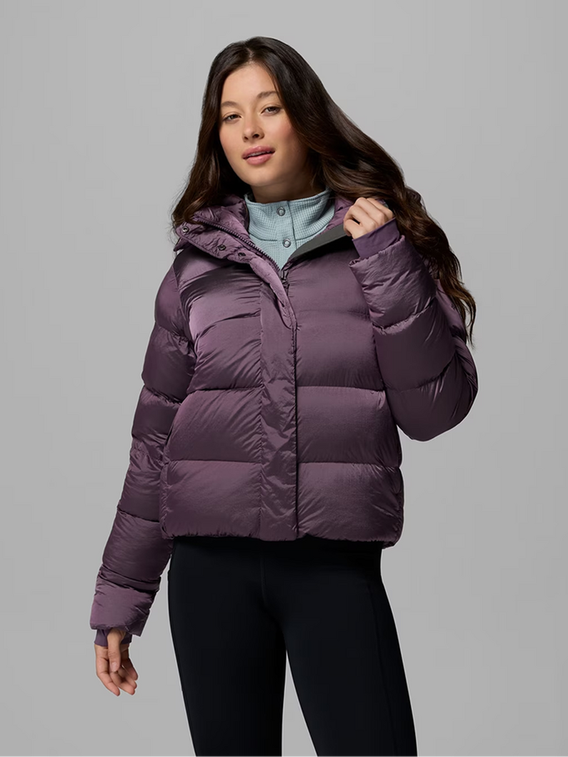 Amaze Puff Waist in Fig High Shine